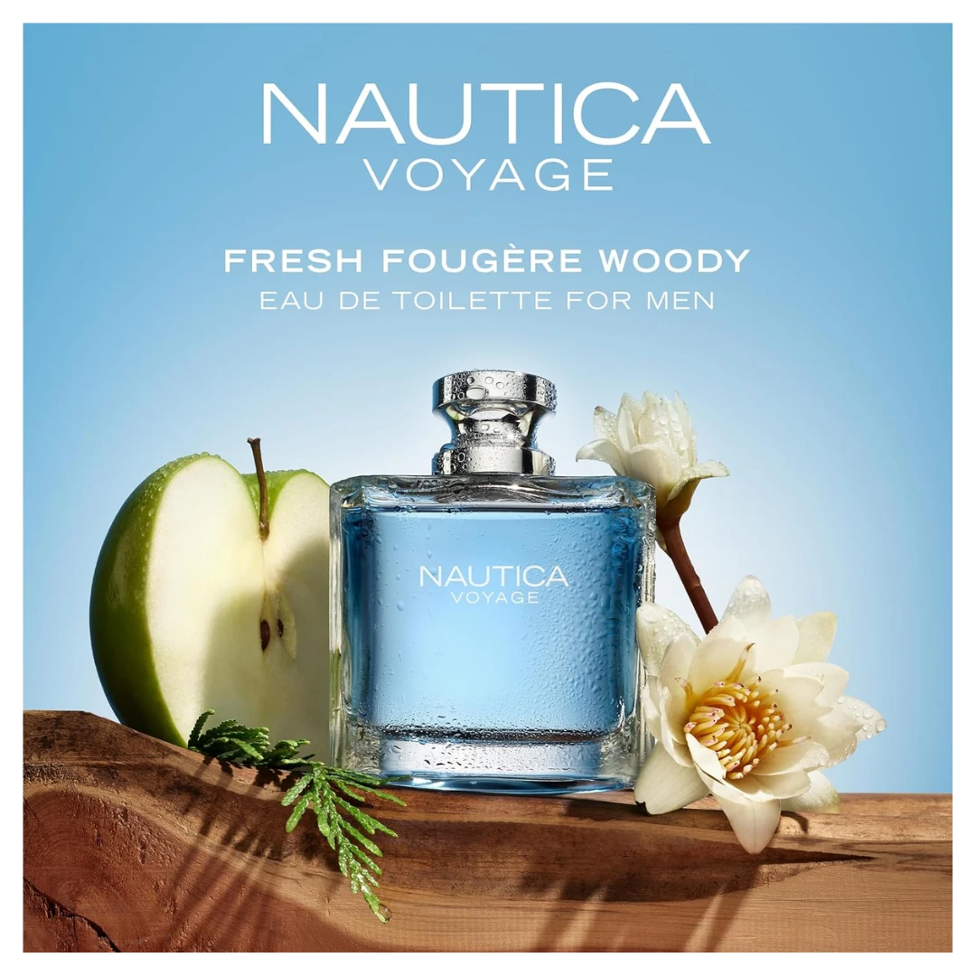 Nautica Voyage Eau de Toilette Spray for Men 100ml