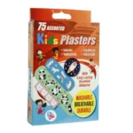 Assorted Washproof Kids Plasters (75 Strips)