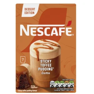 Nescafe Gold Sticky Toffee Pudding Latte Instant Coffee Sachets