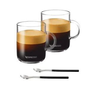 Nespresso Vertuo Mug Coffee Glass Set x 2 (390ml)