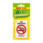 No Smoking Fruity Scented Car Air Freshener