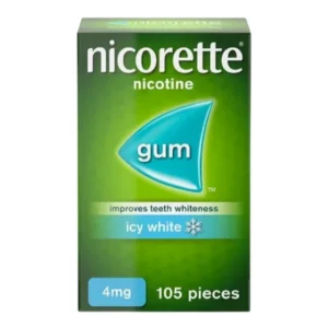 Nicorette Icy White 4mg Nicotine Gum 105s