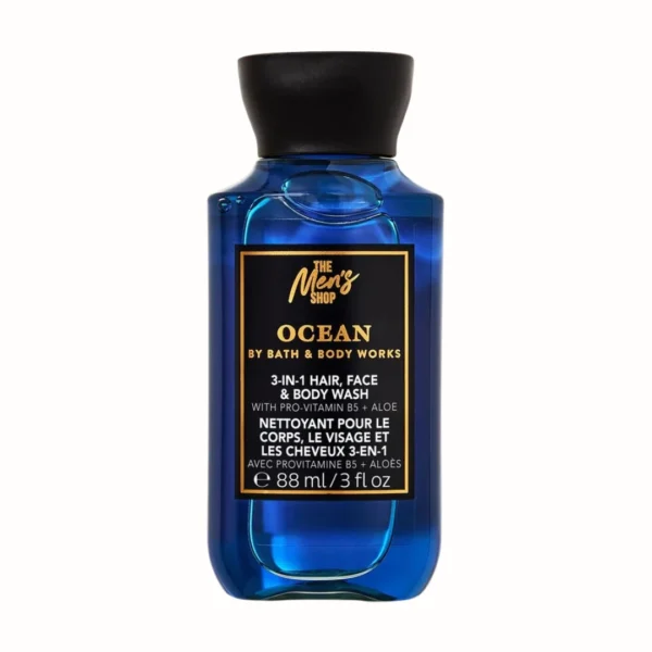 Ocean 3-in-1 Travel Size Body Wash 88ml