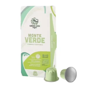 Organic Monte Verde Green Lion Coffee Nespresso Pods