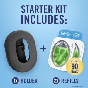 Outdoor Fresh Febreze Bin Freshener Starter Kit