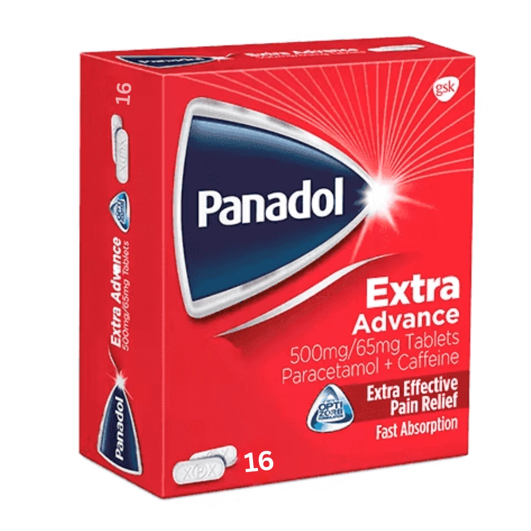 Panadol Extra Advance Pain Relief Paracetamol Tablets 16s