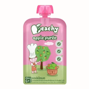 Peachy Apple Purée Baby Food Pouch 100g