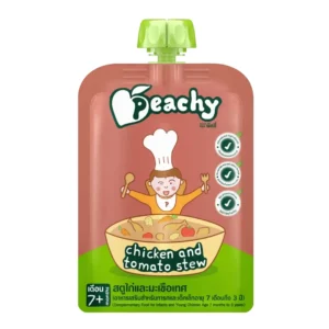 Peachy Chicken & Tomato Stew Baby Food Pouch 100g