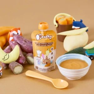 Peachy Mango, Sweet Potato & Carrot Purée Baby Food Pouch 100g