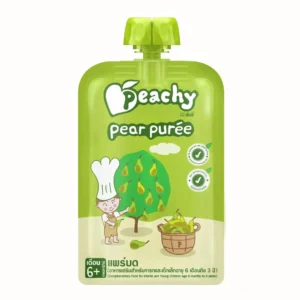 Peachy Pear Purée Baby Food Pouch 100g