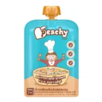 Salmon & Brown Rice Porridge Peachy Baby Food Pouch 100g