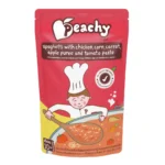 Spaghetti With Chicken Peachy Baby Food Pouch 100g