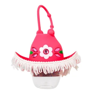 Pink Cowboy Hat PocketBac Hand Sanitizer Holder