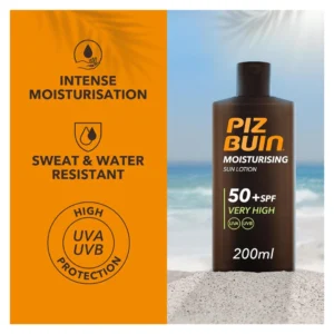 Piz Buin Moisturising Sun Lotion SPF 50+ 200ml