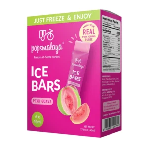 Popsmalaya Ice Bars Pink Guava