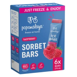 Popsmalaya Ice Bars Raspberry