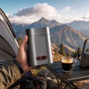 Portable 3 in 1 Espresso Coffee Maker for Ground Coffee and Nespresso Capsules
