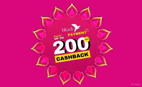 Puja bKash Payment Cashback Offer 2025