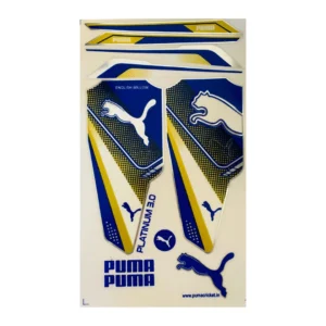 Puma Platinum 3D Embossed Cricket Bat Sticker (Blue)