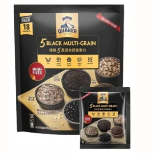 Quaker 5 Black Multi-Grain Instant Oatmeal 540g