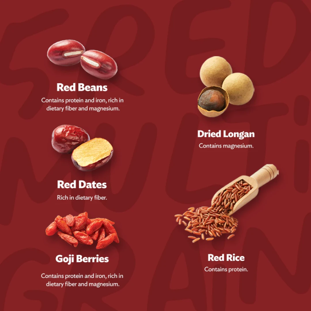 Quaker 5 Red Multi-Grain Instant Oatmeal 540g