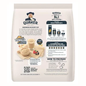 Quaker Oat Cereal Drink 3-in-1 Berry Burst Sachets