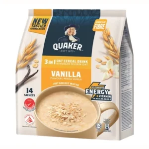 Quaker Oat Cereal Drink 3-in-1 Vanilla Sachets