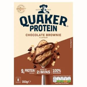 Quaker Oat Protein Chocolate Brownie Instant Porridge Sachets