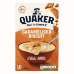 Quaker Oat So Simple Caramelised Biscuit Porridge Sachets