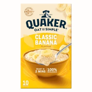 Quaker Oat So Simple Classic Banana Instant Porridge Sachets