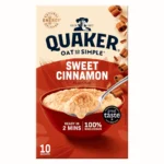 Quaker Oat So Simple Sweet Cinnamon Porridge Sachets