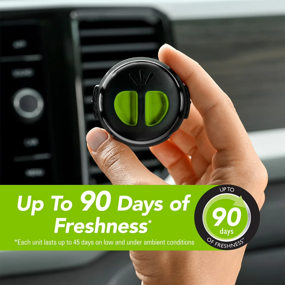 Refresh Your Car Mini Diffuser Vent Clip Car Air Freshener Apple Valley Scent
