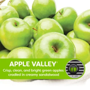 Refresh Your Car Mini Diffuser Vent Clip Car Air Freshener Apple Valley Scent