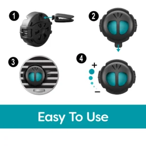 Refresh Your Car Mini Diffuser Vent Clip Car Air Freshener Coastal Rush Scent