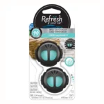 Refresh Your Car Mini Diffuser Vent Clip Car Air Freshener Crisp Laundry Scent