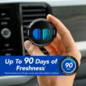 Refresh Your Car Mini Diffuser Vent Clip Car Air Freshener New Car Cool Breeze Scent