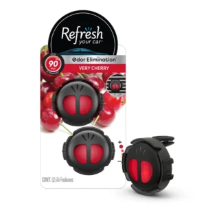 Refresh Your Car Mini Diffuser Vent Clip Car Air Freshener Very Cherry Scent