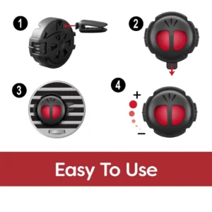 Refresh Your Car Mini Diffuser Vent Clip Car Air Freshener Very Cherry Scent