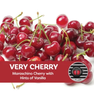 Refresh Your Car Mini Diffuser Vent Clip Car Air Freshener Very Cherry Scent
