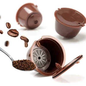 Reusable Coffee Capsule Filter Compatible with Dolce Gusto Machines