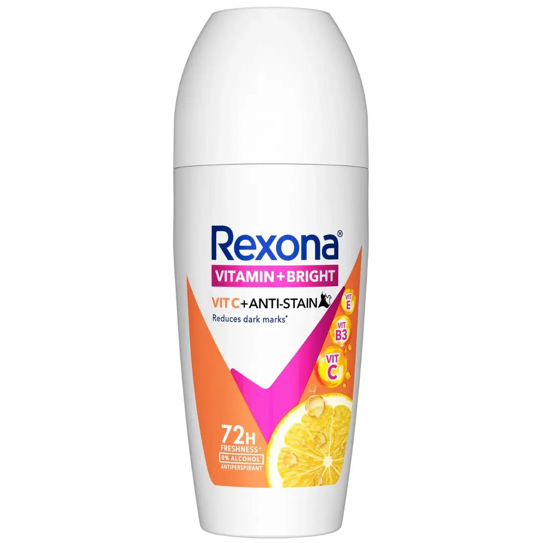 Rexona Vitamin+Bright Vitamin C + Anti-Stain Antiperspirant 45ml