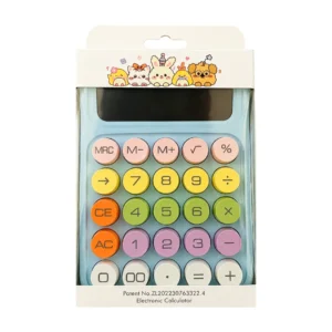 Runzon Electronics Colorful Calculator (Yellow)