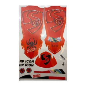 SG RP Icon 3D Embossed Cricket Bat Sticker
