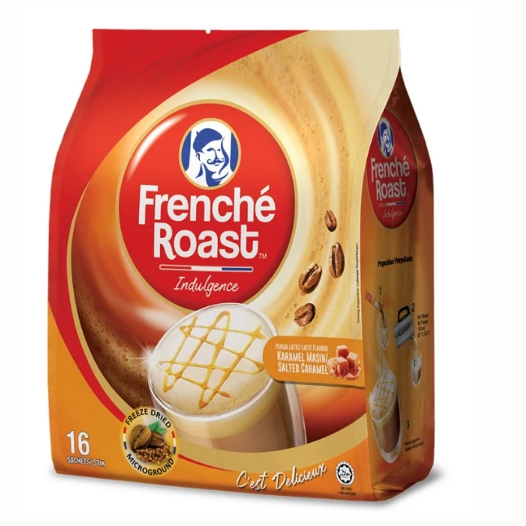 Salted Caramel Frenché Roast Indulgence Instant Coffee Sachets