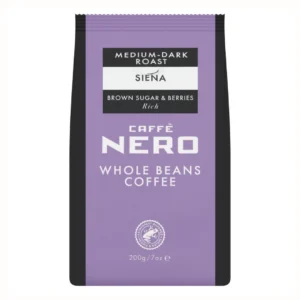 Siena Caffe Nero Coffee Beans 200g