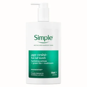 Simple Age Resist+ Facial Wash 240ml