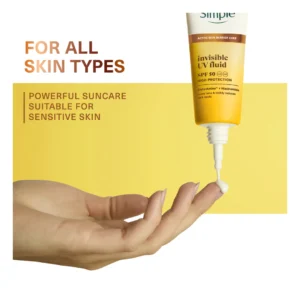 Simple Invisible UV Fluid SPF 50 (40ml)