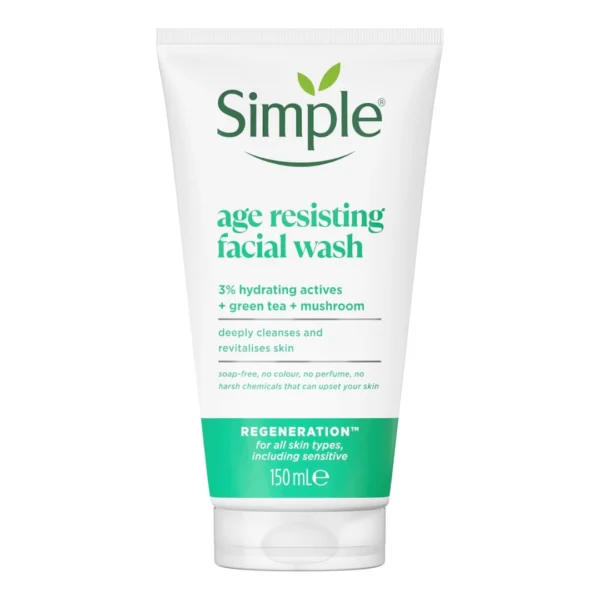 Simple Regeneration Age Resisting Facial Wash 150ml- Bangladesh