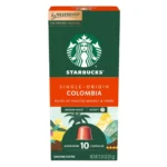 Single Origin Colombia Starbucks Nespresso Coffee Capsules