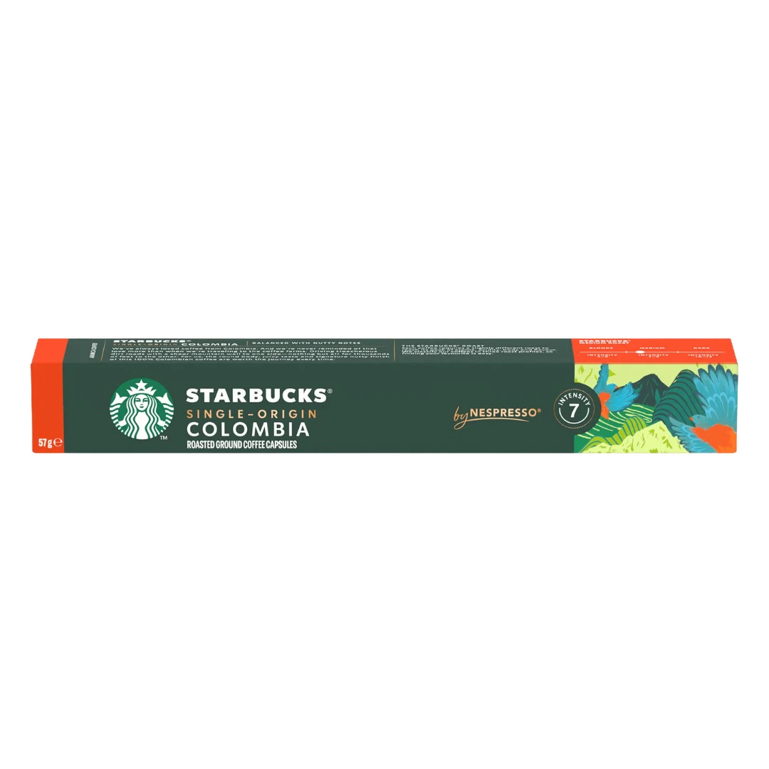Single Origin Colombia Starbucks Nespresso Coffee Capsules